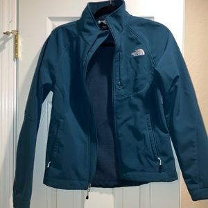 Used women’s north face fleece lined jacket